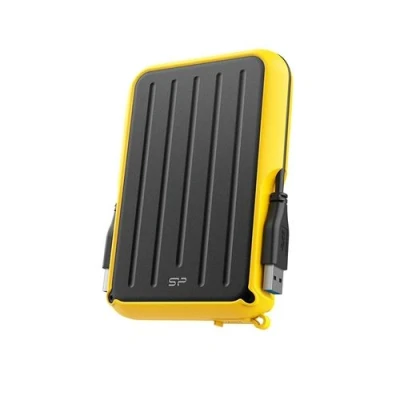 Image de SILICON POWER Armor A66 Disque dur 5 To externe (portable) USB 3.2 Gen 1 noir/jaune
