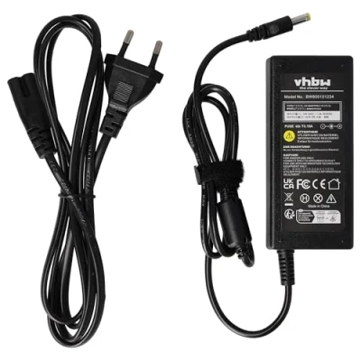 Afbeelding van vhbw Oplader 18,5 V, 3,5 A, 65 W voor HP Compaq 510, 520, 530, 550, 610, 615, 625, Evo N600C, N610C, NC4010, NC4200, NC8220, NX6100 enz.