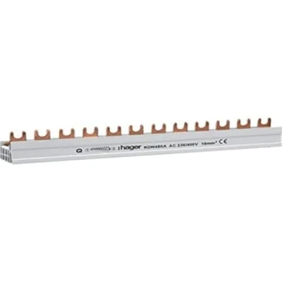 Afbeelding van HAGER AANSLUITRAIL 4P 16MM2 12M KDN480A