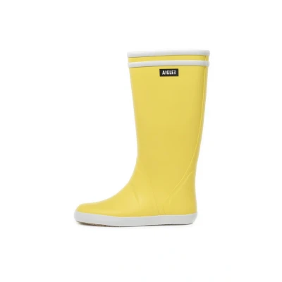 Afbeelding van Aigle Goeland 2 Regenlaarzen, Heren, Maat: 45, Yellow Natuurrubber