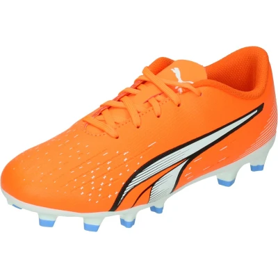 Afbeelding van puma Jr Voetbalschoen Ultra Play Fg/ag 001 Orange White bl