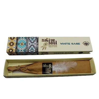 Afbeelding van native soul white sage wierook