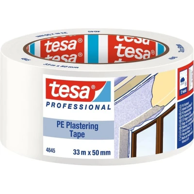 Afbeelding van Tesa Premium Bepleisteringstape wit 33m x 75mm