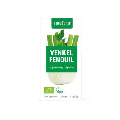 Afbeelding van Fenouil (120 Capsules) Retour Gratuit Sous 30 Jours Purasana
