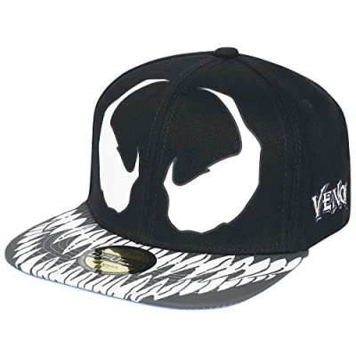 Afbeelding van Marvel SpiderMan Venom Snapback Pet Zwart