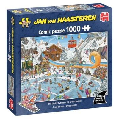 Afbeelding van Jan van Haasteren De Winterspelen (1000 stukjes), 12Y+