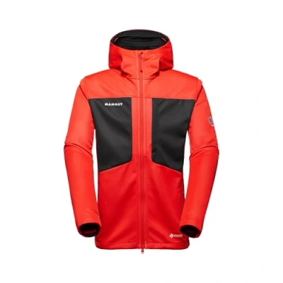 Afbeelding van Mammut Ultimate VIII SO Softshelljas, Heren, Maat: XL, red black