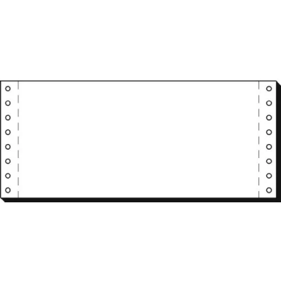 Afbeelding van Sigel, Kopieerpapier, DIN computerpapier (70 g/m², 101,6 x 240 mm)