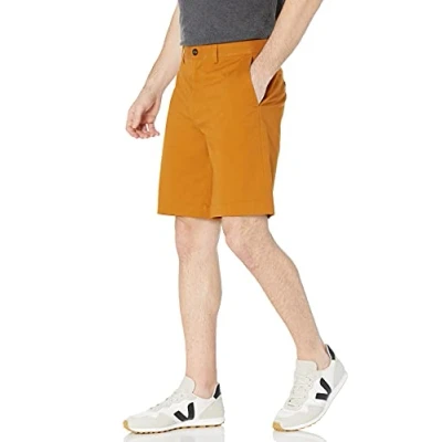 Image de Amazon Essentials Short Entrejambe 23 cm Coupe Classique Men&#039;s, Brun Muscade, 29W