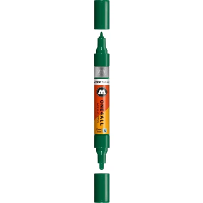 Afbeelding van Molotow ONE4ALL Mister Green Acrylic Twin 1,5 4 mm Marker