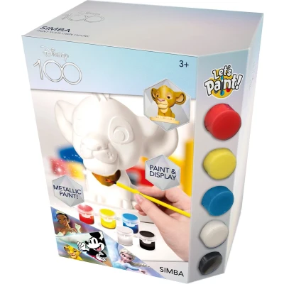 Afbeelding van Disney 100 Jaar Simba Gipsfiguur Maken