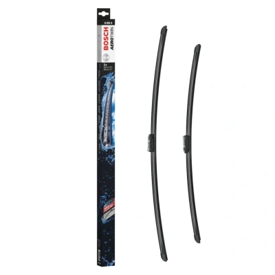 Image de Bosch balais d&#039;essuie glace plats Aerotwin (A501S , Longueur : 800/680 mm) 1 paire de avant