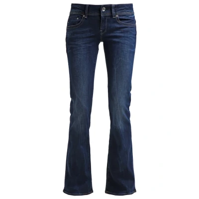 Afbeelding van G Star Midge MID Bootcut jeans, Dames, Maat: 24x30, Neutro stretch denim