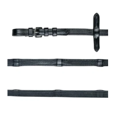 Afbeelding van Waldhausen Rubber Leather Reins