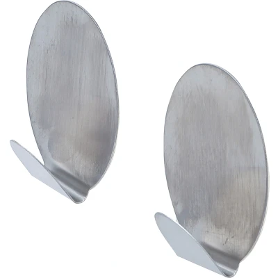Afbeelding van BGS Roestvrij stalen handdoekhaken 45 x 70 mm 1,5 kg 2 delig