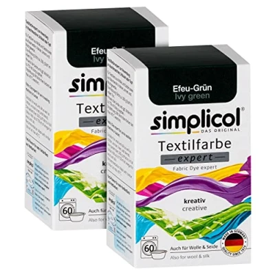 Afbeelding van simplicol Expert 1713 textielkleurstoffen, klimopgroen, 2 stuks
