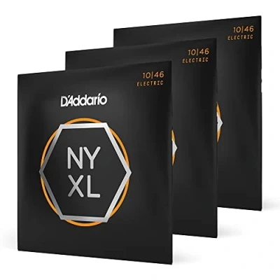 Afbeelding van D&#039;Addario NYXL1046 3P 10 46 Carbon Steel Alloy 3 Pack