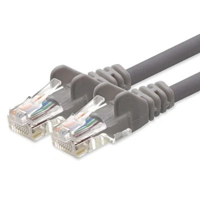 Afbeelding van Netwerkkabel RJ45 LAN Ethernet CAT 5 UTP grijs m