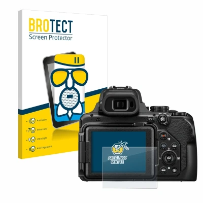 Afbeelding van BROTECT Screenprotector voor Nikon Coolpix P1100 Folie Beschermfolie Beschermglas matte