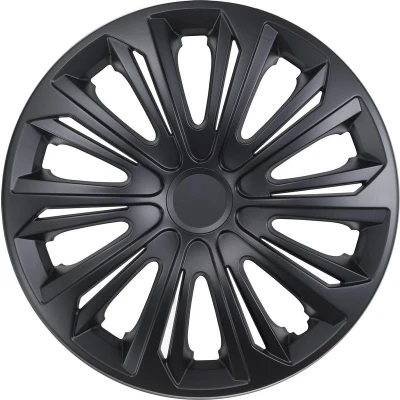 Afbeelding van NRM Set van 4 stuk wieldoppen 14 &quot;STRONG kleur zwart