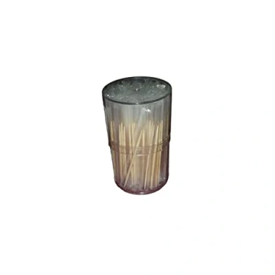 Afbeelding van Fackelmann 200 stuks tandenstokers, afzonderlijk verpakt, aperitief, hout, 6,5 cm