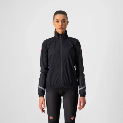 Afbeelding van Regenvest Castelli Emergency 2 Dames maat Xl Zwart