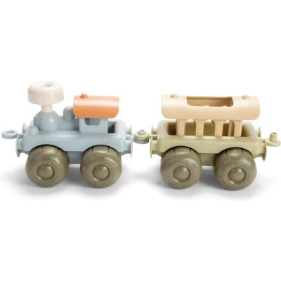 Afbeelding van Dantoy Trein set van bioplastic Nordic Swan Ecolabel