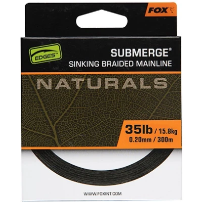 Afbeelding van Fox Edges Sub Naturals Braid Donkergroen 35lb (300m) Gevlochten lijn