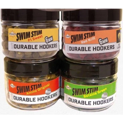 Afbeelding van Dynamite Baits Swim Stim Soft Durable Hookers Red Krill Maat : 6mm