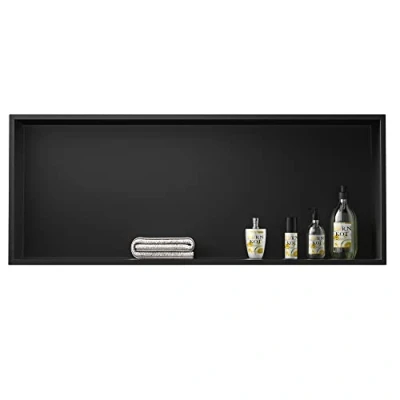 Afbeelding van Bernkot douchemand van roestvrij staal 90 x 30 10 cm