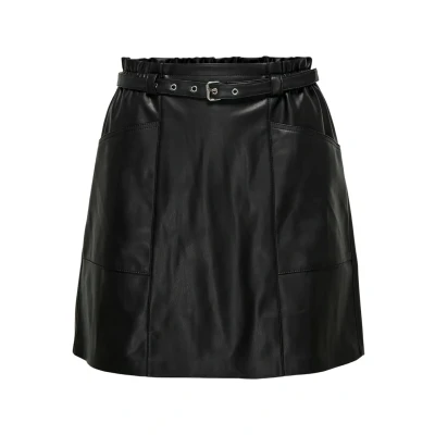 Afbeelding van ONLY Onlheidi Alijn rok, Dames, Maat: Large, Black