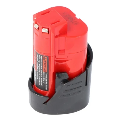 Afbeelding van Replica batterij geschikt voor de Milwaukee M12 B2 12V Li Ion 4932430064, 12 volt met 2500 mAh