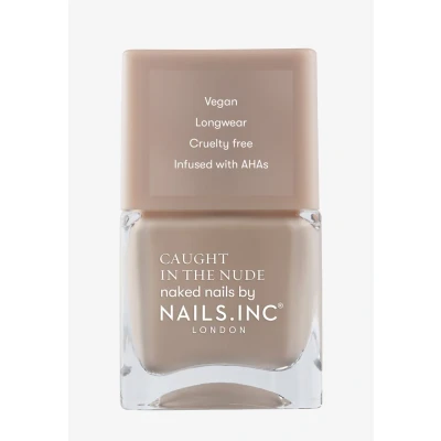 Afbeelding van Nails Inc South Beach Nagellak, pasteltint, voedende formule verrijkt met AHA voor gehydrateerde nagels, brede kwast optimale nagelkunst, veganistisch, langdurig en dierproefvrij