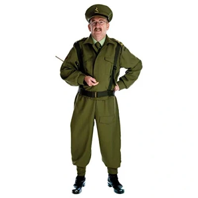 Afbeelding van Fun Shack soldaatkostuum voor heren, militair kostuum volwassenen, militaire outfit carnavalskostuum maat L