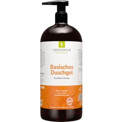 Afbeelding van Greendoor Douchegel Basic Orange 100% natuurlijke cosmetica zonder sulfaat, siliconen, conserveringsmiddelen