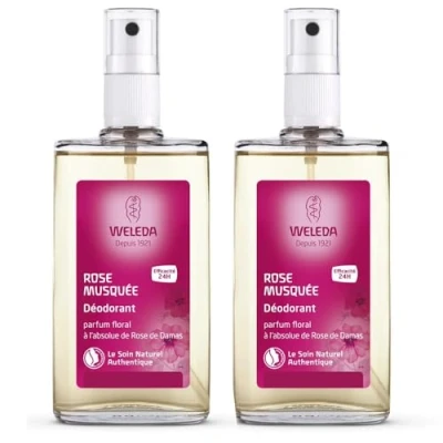 Afbeelding van Weleda Rozenbottel deodorantspray, 2 x 100 ml