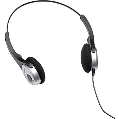 Afbeelding van Grundig Digta 565 Hoofdband Zwart, Zilver Helmen (Supraaural, Hoofdband, Bedraad, 95 dB, 2,6 m, Zilver)
