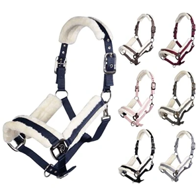 Afbeelding van HKM Halster Strong Zwart Pony