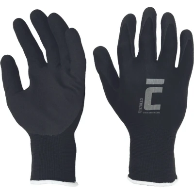 Afbeelding van Cerva REYEZUELO handschoen 01080267 12 stuks Zwart 11