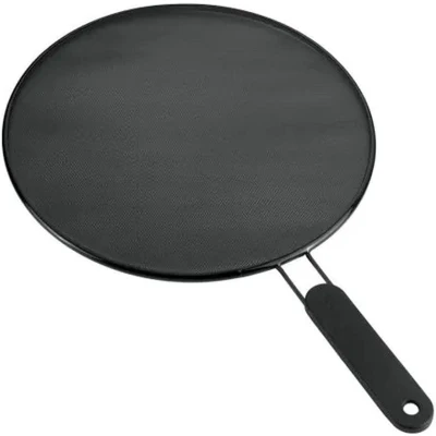 Afbeelding van Metaltex Antispatdeksel diameter 29 cm non stick Vrij van BPA Futura line Zwart