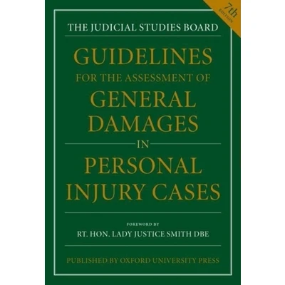 Afbeelding van Guidelines For The Assessment Of General Damages In Personal Injury