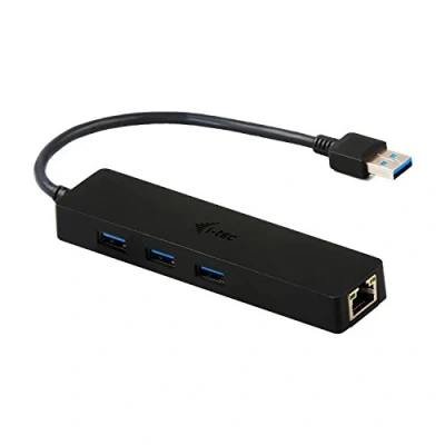 Image de i Tec USB 3.0 Slim HUB 3 Port + Gigabit Ethernet Adapter concentrateur (hub) ports