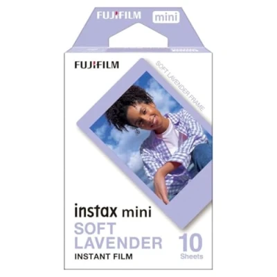 Afbeelding van Fujifilm Instax Mini Film Soft Lavendel Instant fotopapier 1 x 10 stuks