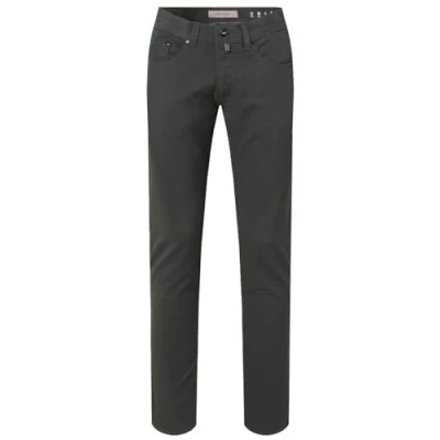 Afbeelding van Pierre Cardin Futureflex Lyon Tapered Jeans voor heren, taps toelopende pasvorm, Green Gables 5307