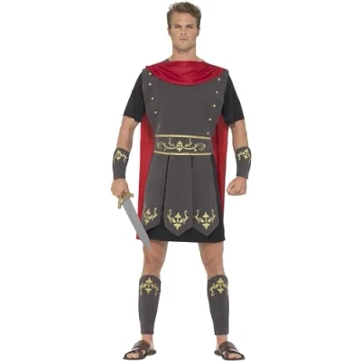 Afbeelding van SMIFFYS Antiek Romeins gladiator kostuum voor mannen XL