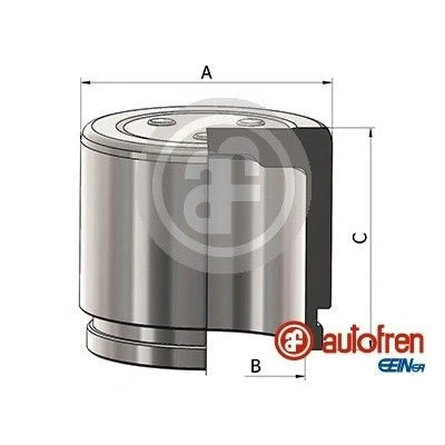 Afbeelding van AUTOFREN SEINSA D025765 Zuiger, remklauw 45 Vooras AKEBONO
