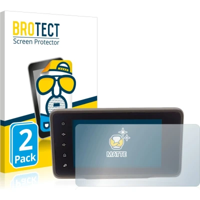 Afbeelding van BROTECT Screenprotector voor Dacia Duster 2 MediaDisplay Folie Beschermfolie matte (2 Stuks)