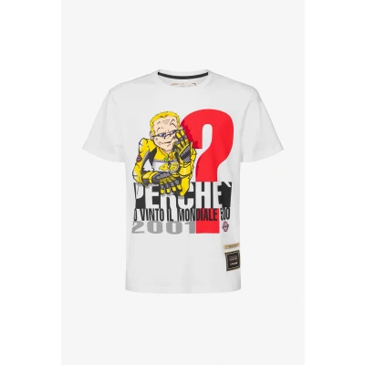 Afbeelding van Valentino Rossi 2001 World Title (500 Cc) Unlimited Collection T shirt voor heren (1 stuk)