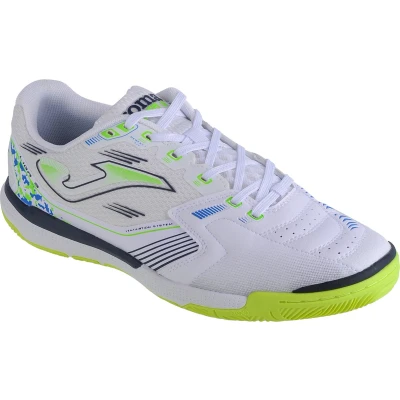 Afbeelding van Joma LIGA 5 Zaalvoetbalschoenen, Heren, Maat: 45, White Imitatieleer/ textiel