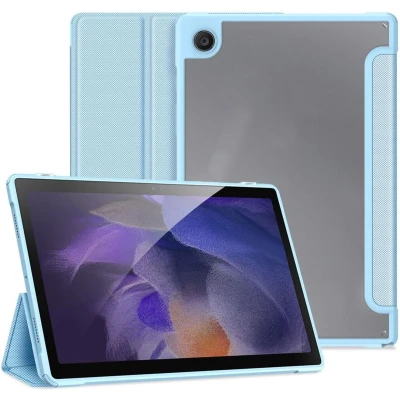 Afbeelding van Dux Ducis Tablet Hoes Geschikt voor Samsung Galaxy Tab A8 (2021/2022) Toby Bookcase Blauw